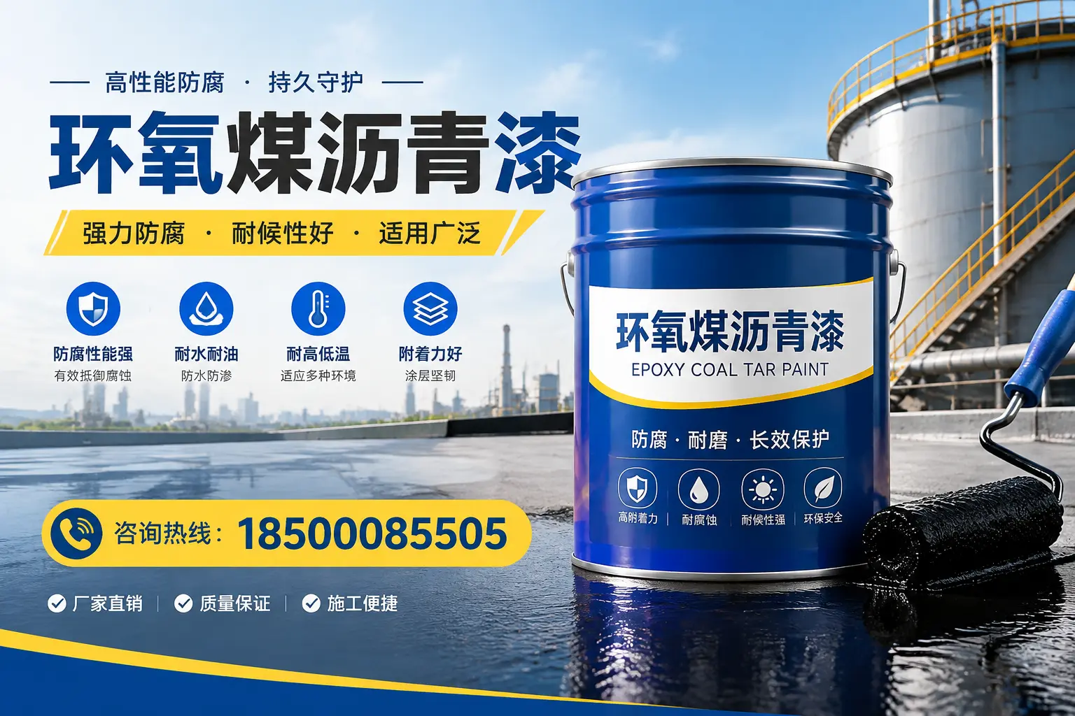 环氧煤沥青漆的储存与运输注意事项,东山企业须知