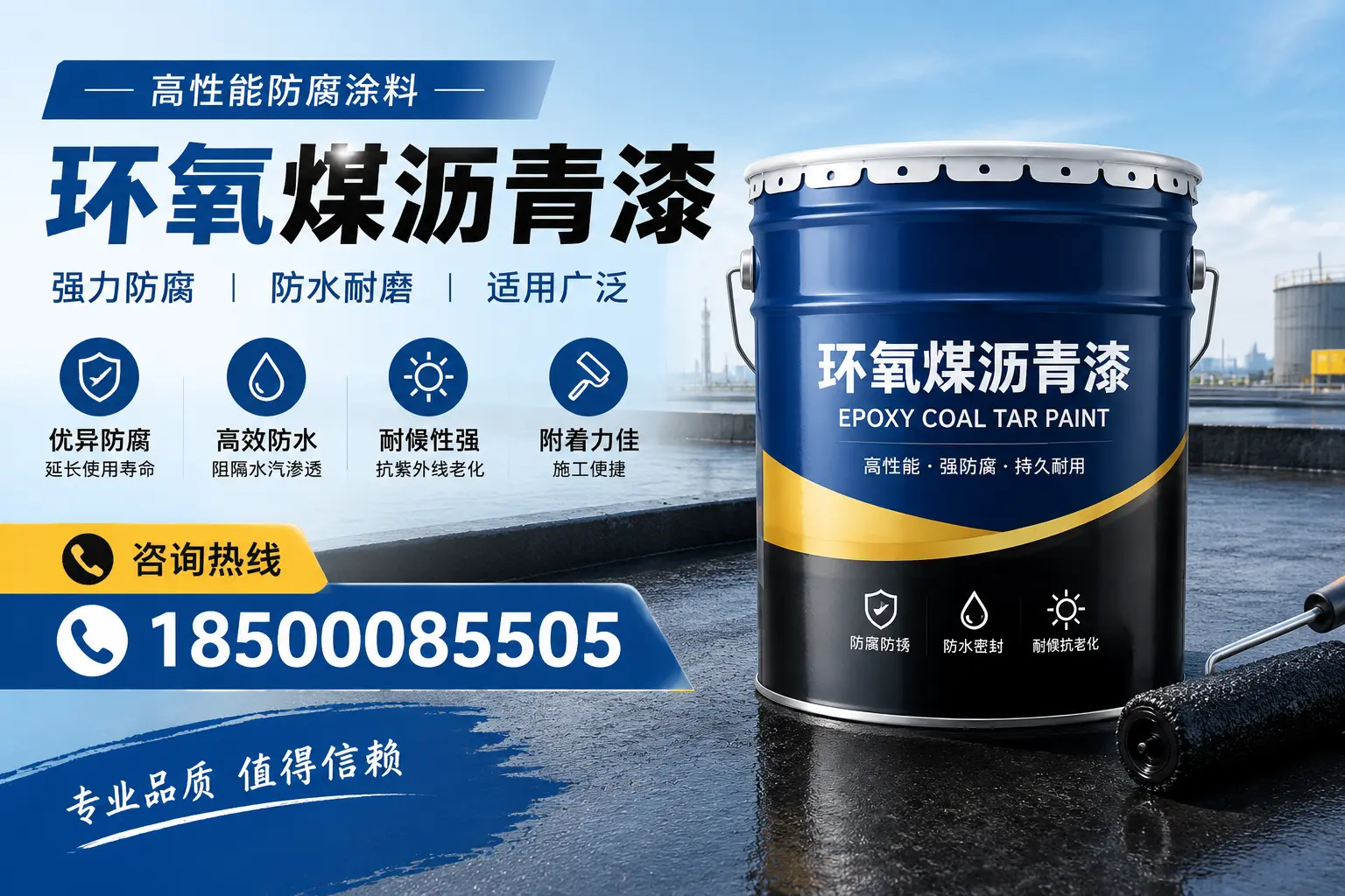 环氧煤沥青漆的主要成分与功能，东山用户深度了解